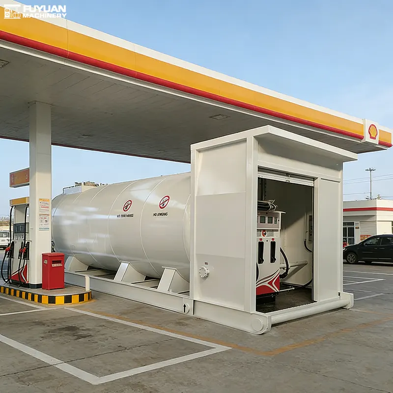 50,000 Liters Skid-Mounted Fuel Station