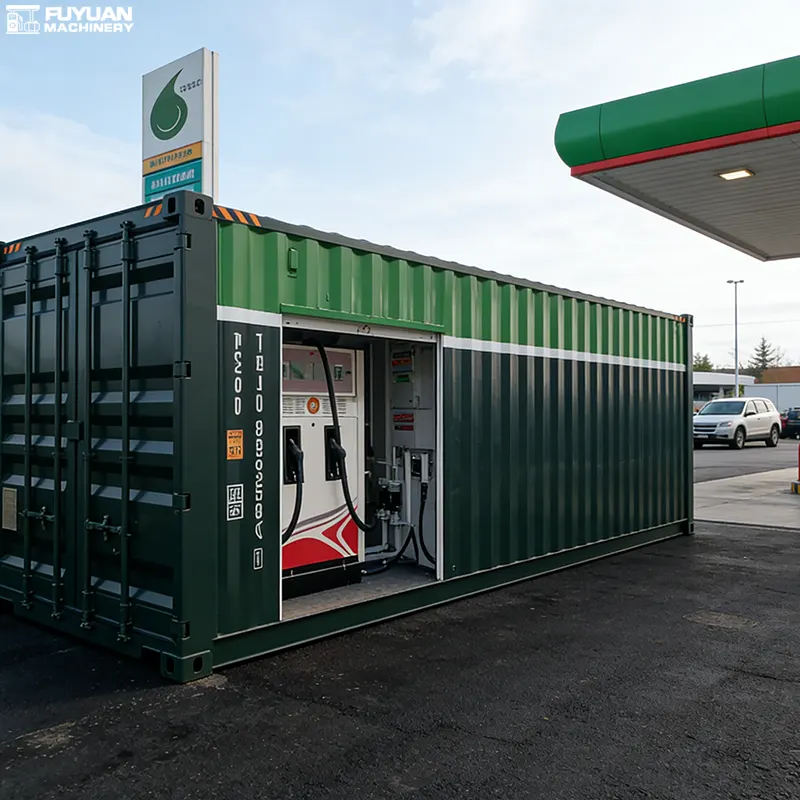 40 Cubic Meter Mobile Container Gas Station