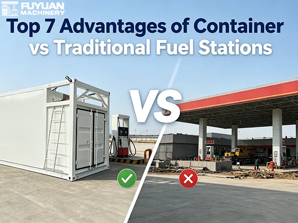 Top 7 Advantages of Container Gas Station vs Traditional Fixed Fuel Stations