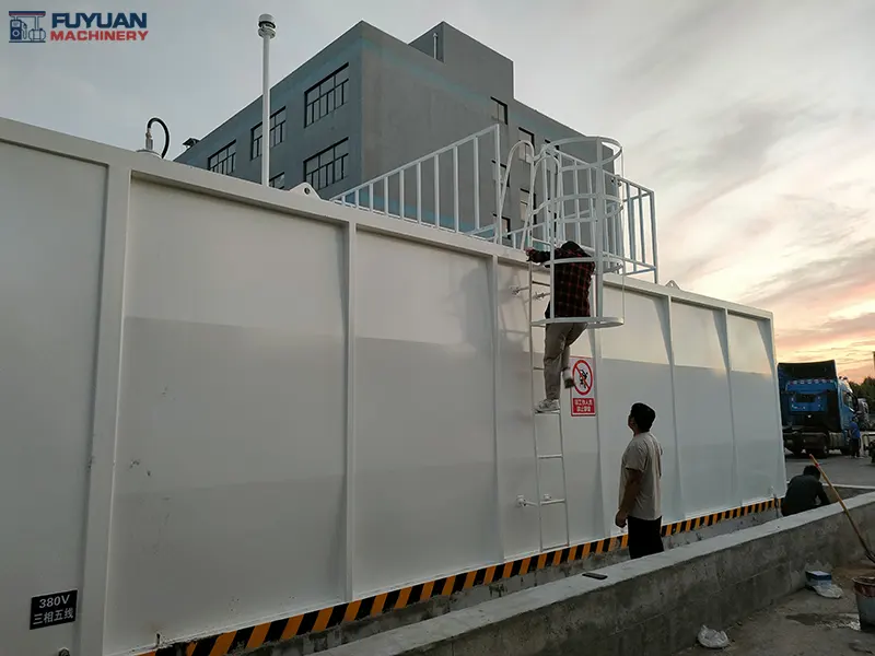 Mobile Fuel Station Water Capacity Inspection