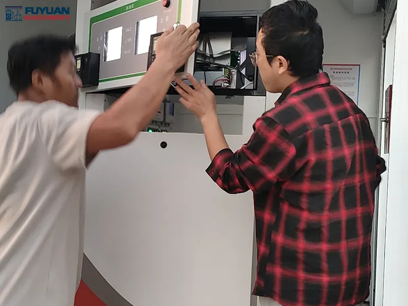 Commissioning of Skid-Mounted Gas Station Fuel Dispenser Equipment