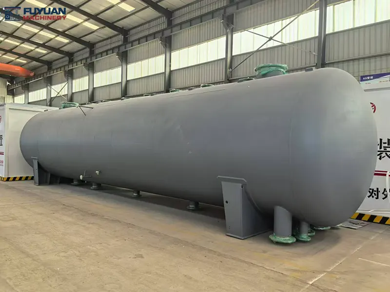 Safety Inspection of 50-Ton Mobile Fuel Station Tank