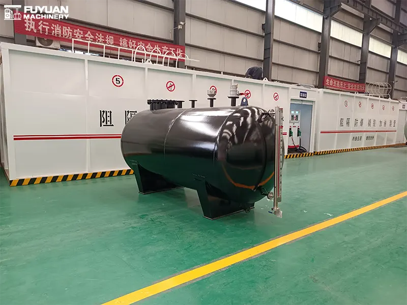 Skid-Mounted Explosion-Proof Oil Storage Tanks for Fuel Stations