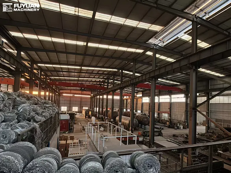 Fuyuan Machinery Workshop Raw Material Storage Area Fuyuan Machinery Workshop Raw Material Storage Area