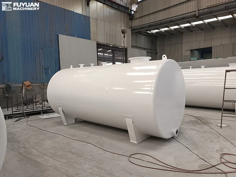10-Ton Small Horizontal Oil Storage Tank