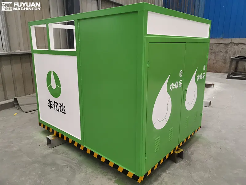 Small Gasoline Square Storage Tank