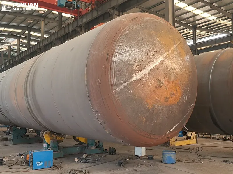 Large Oil Tank Processing