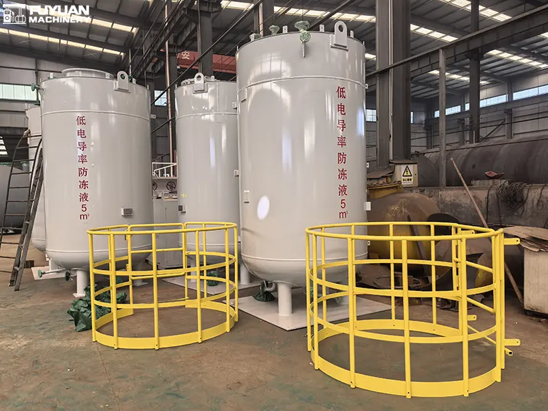 Vertical Storage Tank Area Vertical Storage Tank Area