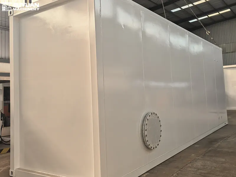 30 Cubic Meter Container Oil Storage Tank Under Construction