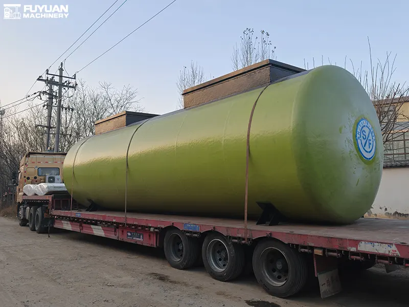 Sf Double-Walled Tanker Truck Delivery