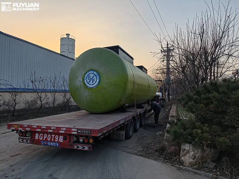 Sf Double-Walled Tanker Truck Loading Completed