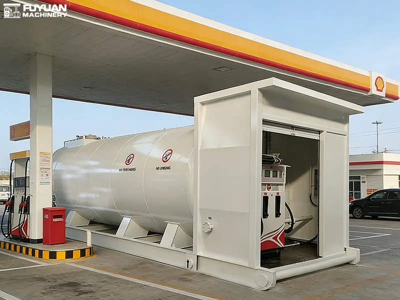 50,000 Liters Skid-Mounted Fuel Station