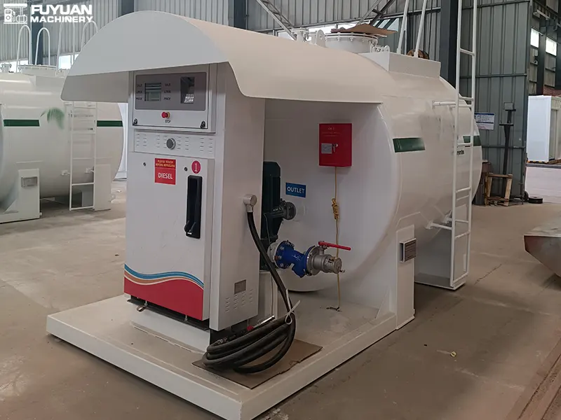10-Ton Oil Storage Tank with Fuel Dispenser