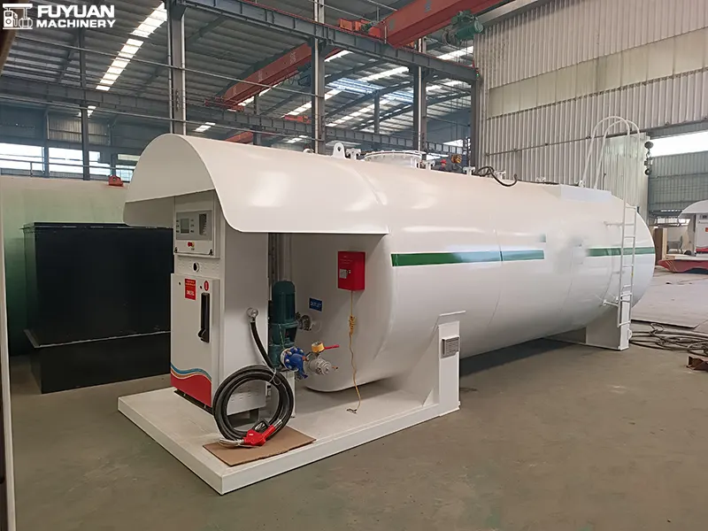 30-Ton Oil Storage Tank with Fuel Dispenser