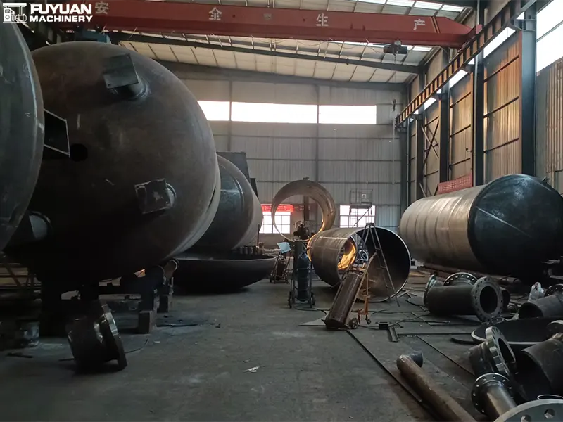 Oil Storage Tank Processing Workshop