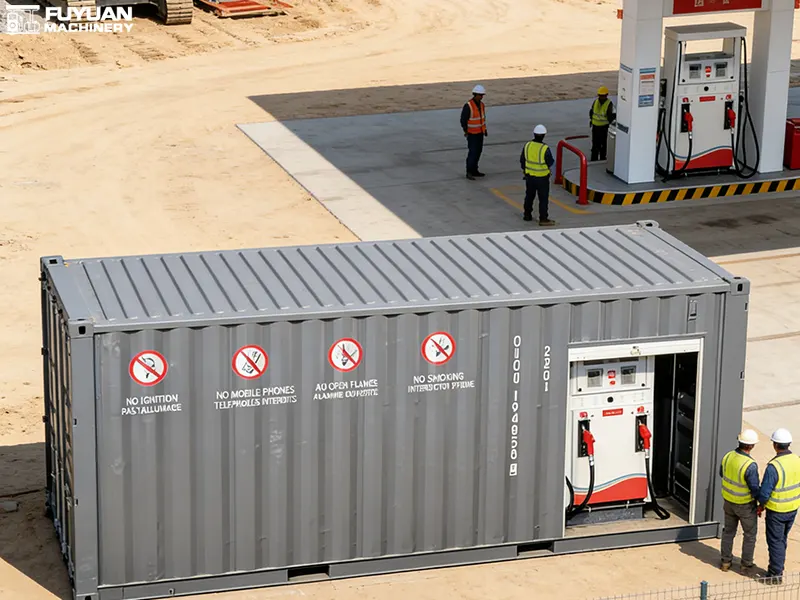 20 Cubic Meter Small Explosion-Proof Container Fuel Station