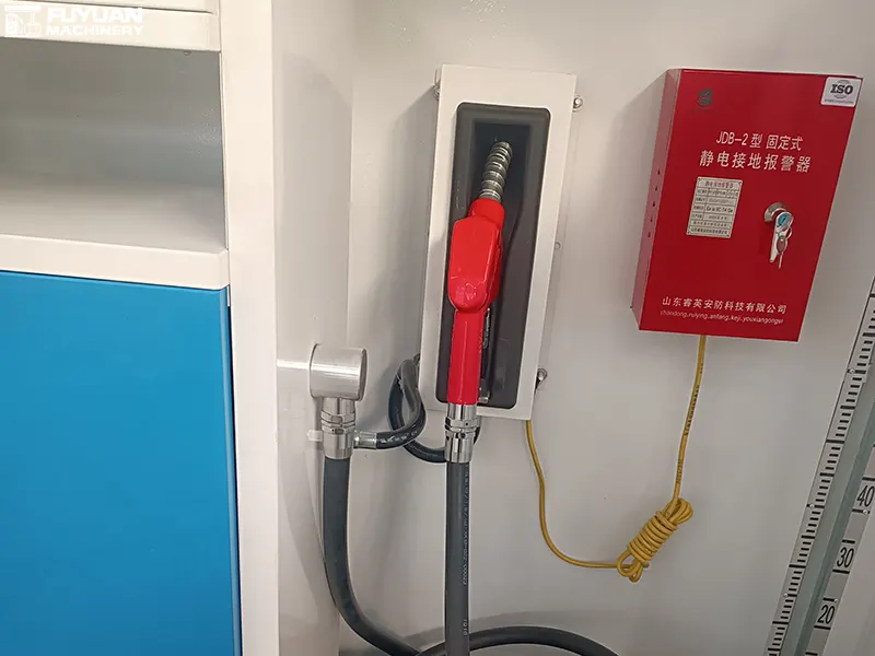 Container Gas Station Fuel Nozzle