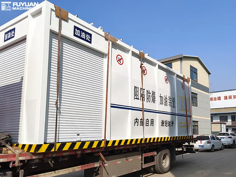 40 Cubic Meter Mobile Container Explosion-Proof Refueling Equipment Shipped