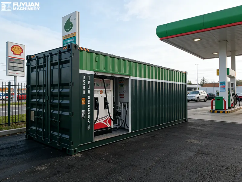 40 Cubic Meter Mobile Container Gas Station