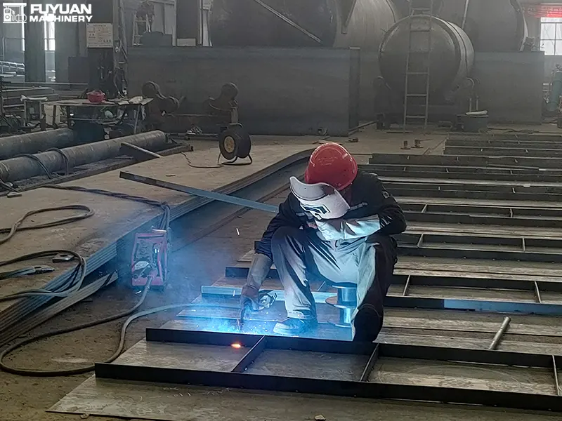 Skid-Mounted Gas Station Base Plate Welding