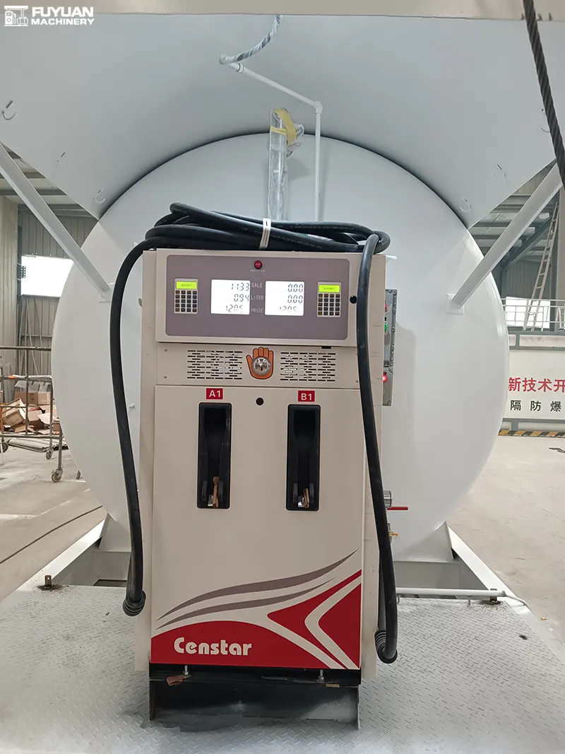 Skid-Mounted Gas Station in Operation