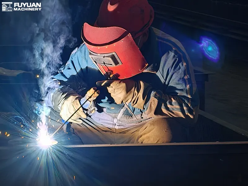 Welding Work for Skid-Mounted Gas Station Tanks