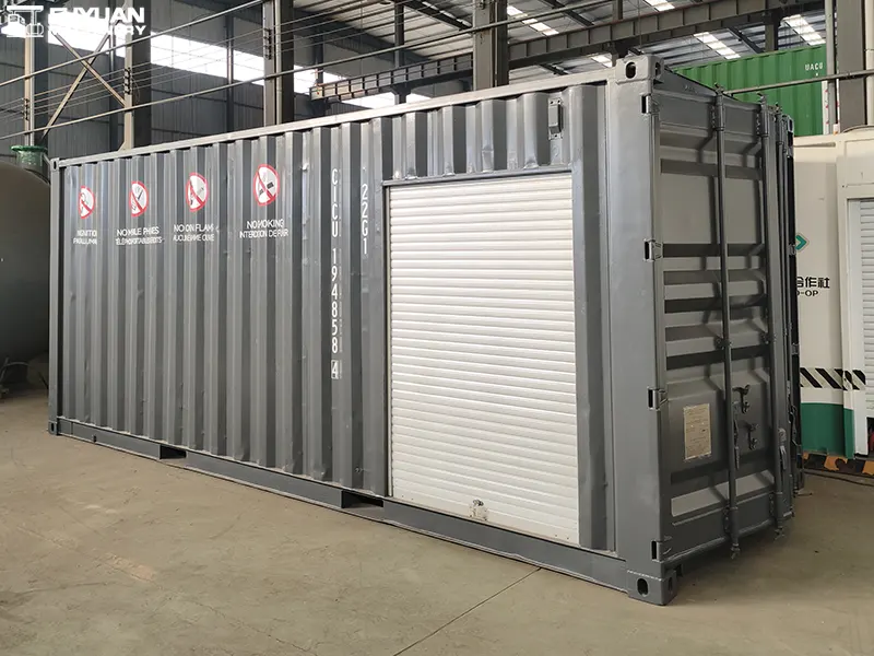 Corrosion Protection Work Completed at the Small Mobile Refueling Station