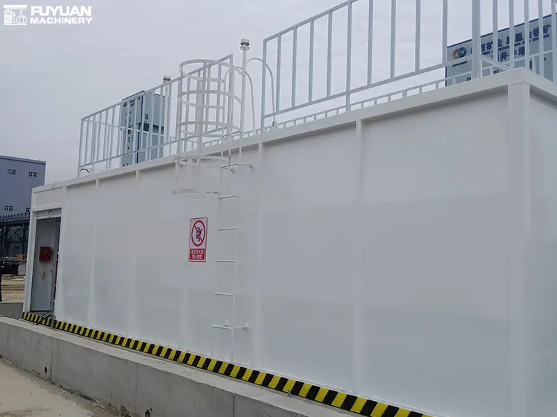 Fuyuan Mobile Fuel Station Installation Completed
