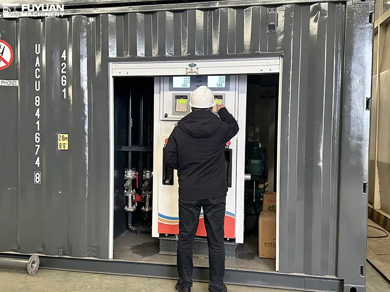 Mobile Fuel Station Refueling Price Adjustment