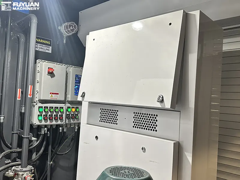 Inspection of Barrier Explosion-Proof Materials for Mobile Gas Stations