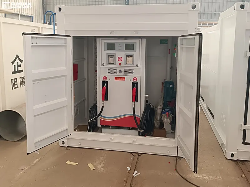 Maintenance and Commissioning of Mobile Gas Station Dispensers