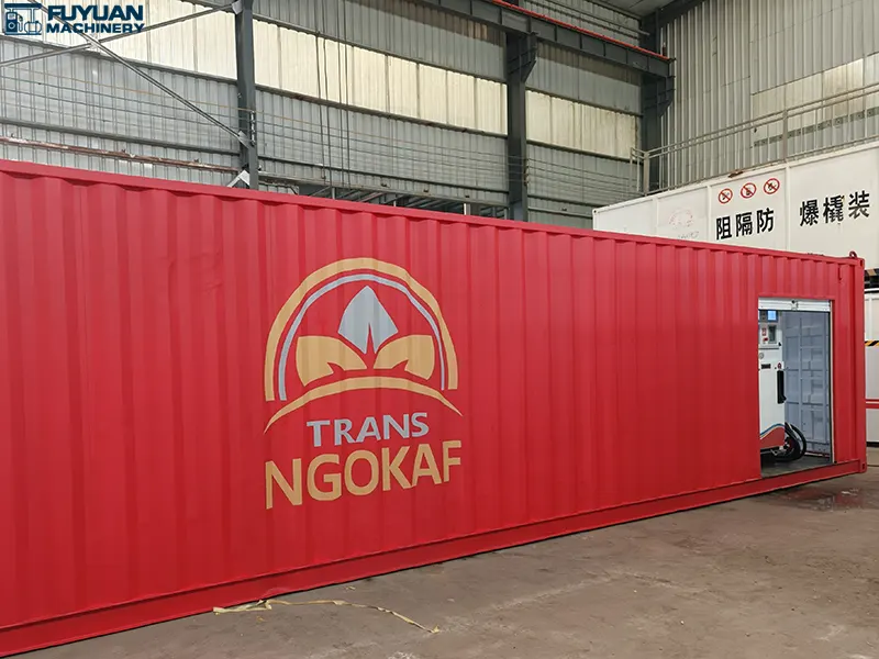 Mobile Fueling Station Awaiting Export