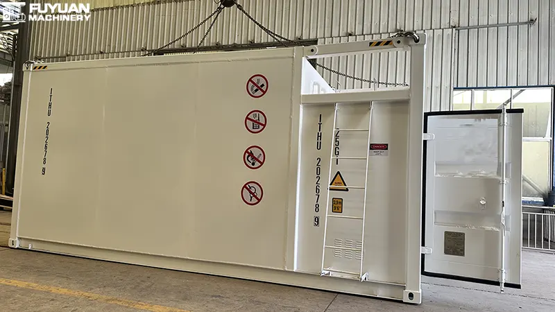 Mobile Fuel Station Under Construction