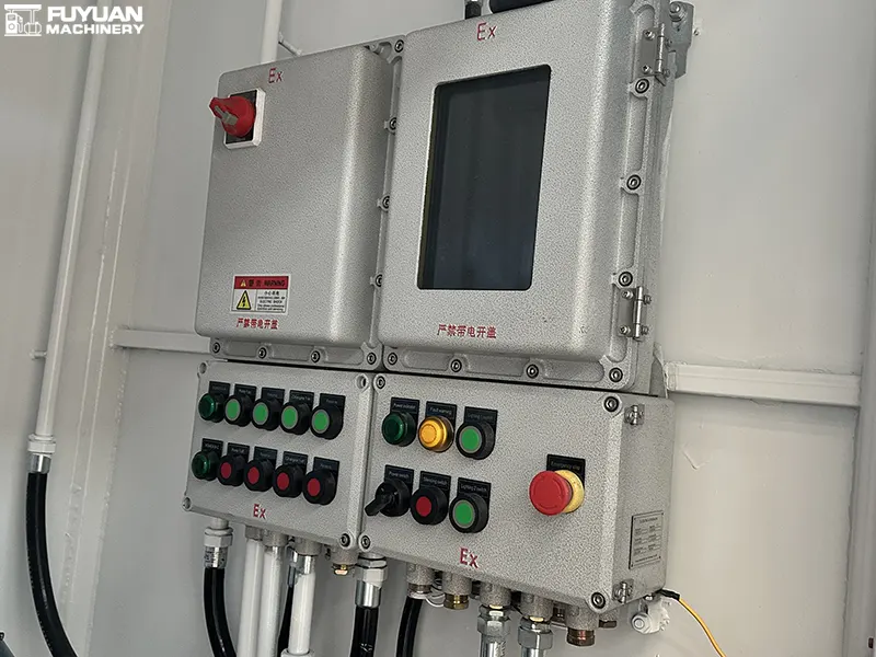 Mobile Fuel Station Unloading Monitoring Equipment