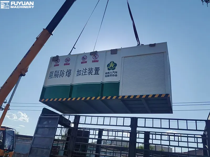Container Fuel Station – Fuel Storage & Dispensing in an ISO Shipping Container