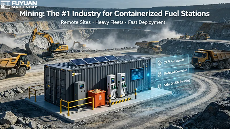 Mining: The #1 Industry for Containerized Fuel Stations