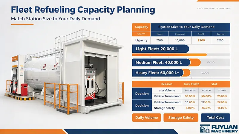 Fleet refueling capacity planning
